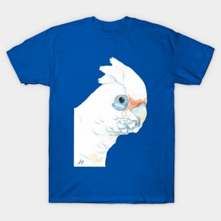 Little corella cockatoo painting - watercolor australian parrot wildlife T-Shirt